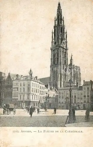 AK / Ansichtskarte Anvers_Antwerpen Cathedrale Anvers Antwerpen