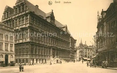 AK / Ansichtskarte Gent_Gand_Flandre Stadhuis Gent_Gand_Flandre