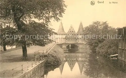 AK / Ansichtskarte Gand_Belgien Le Rabot Gand Belgien