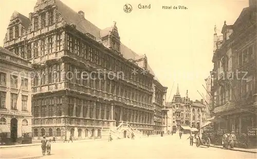 AK / Ansichtskarte Gand_Belgien Hotel de Ville Gand Belgien