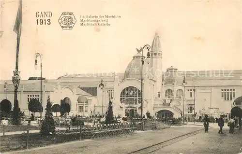 AK / Ansichtskarte Gand_Belgien Exposition Internationale et Universelle La Galerie des Machines Gand Belgien