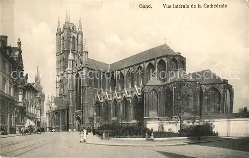 AK / Ansichtskarte Gand_Belgien Cathedrale Gand Belgien