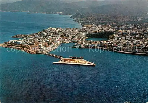 AK / Ansichtskarte Aghios_Nicolaos Fliegeraufnahme Aghios_Nicolaos