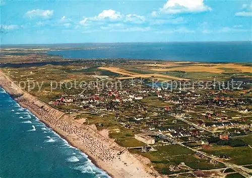 AK / Ansichtskarte Wenningstedt_Sylt Fliegeraufnahme Wenningstedt_Sylt