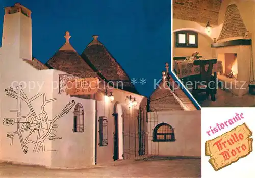 AK / Ansichtskarte Alberobello Ristorante Trullo d oro Alberobello