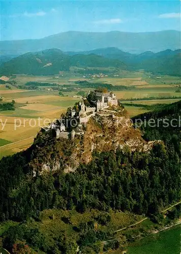AK / Ansichtskarte Burg_Hochosterwitz Fliegeraufnahme Burg_Hochosterwitz