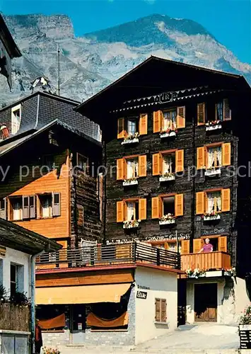 AK / Ansichtskarte Leukerbad Haus Goethe Leukerbad