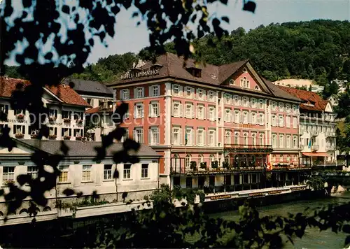 AK / Ansichtskarte Baden_AG Badhotel Limmathof Baden_AG
