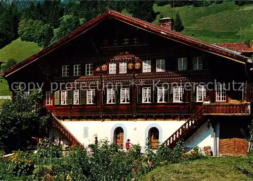 AK / Ansichtskarte Adelboden Old Swiss Chalet Adelboden