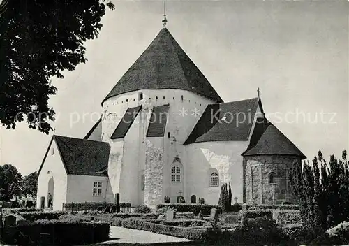 AK / Ansichtskarte Bornholm Osterlars Rundkirke Bornholm