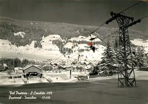 AK / Ansichtskarte San_Candido_Innichen Seilbahn Talstation 