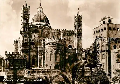 AK / Ansichtskarte Palermo_Sicilia Cattedrale Abside Palermo_Sicilia