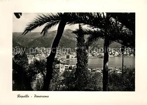 AK / Ansichtskarte Rapallo Panorama Rapallo