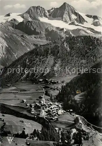 AK / Ansichtskarte Kals_Grossglockner Fliegeraufnahme Kals Grossglockner