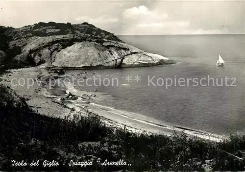 AK / Ansichtskarte Isola_del_Giglio Spiaggia Arenella Isola_del_Giglio
