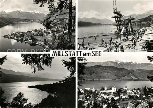 AK / Ansichtskarte Millstatt_Millstaettersee Teilansichten Millstatt_Millstaettersee