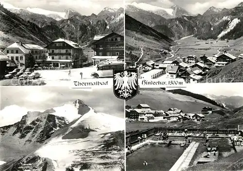 AK / Ansichtskarte Hintertux_Zillertal Thermalbad Panorama Schwimmbad Hintertux_Zillertal