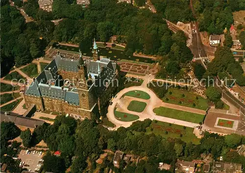 AK / Ansichtskarte Den_Haag Fliegeraufnahme Vredepaleis Friedenspalast Den_Haag
