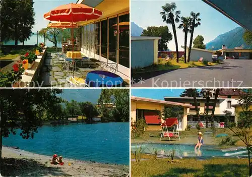 AK / Ansichtskarte Melano Maraggion Motel Lido Melano