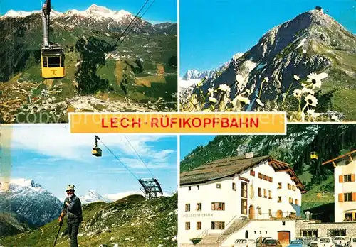 AK / Ansichtskarte Lech_Vorarlberg Ruefikopfbahn Lech Vorarlberg