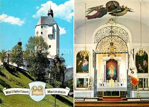 AK / Ansichtskarte Mariastein_Tirol Wallfahrtsort Schloss Mariastein_Tirol