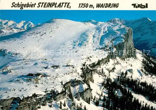 AK / Ansichtskarte Waidring_Tirol Skigebiet Steinplatte Waidring Tirol