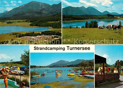 AK / Ansichtskarte Unternarrach Strandcamping Turnersee Unternarrach