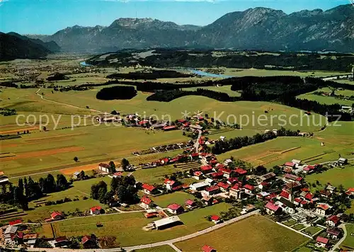 AK / Ansichtskarte Bad_Haering_Tirol Fliegeraufnahme Kaisergebirge Bad_Haering_Tirol