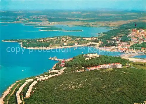 AK / Ansichtskarte Vrsar_Istrien Fliegeraufnahme Vrsar_Istrien