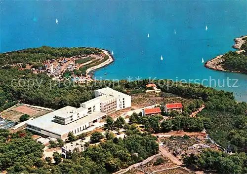 AK / Ansichtskarte Jelsa_Kroatien Hotel Mina Fliegeraufnahme Jelsa Kroatien