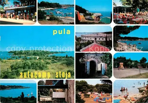 AK / Ansichtskarte Pula_Kroatien Autocamp Stoja 