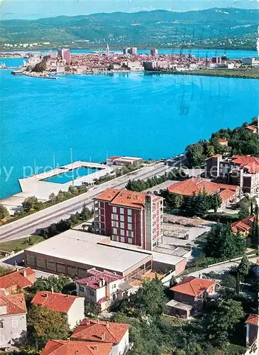 AK / Ansichtskarte Koper Fliegeraufnahme Zusterna  Koper