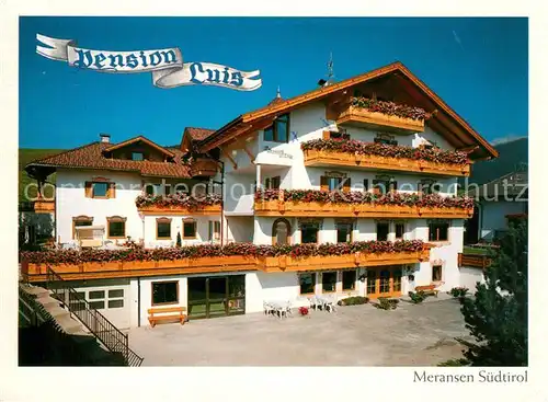 AK / Ansichtskarte Maranza Pension Luis Fam. Fischnaller Maranza