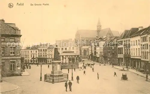 AK / Ansichtskarte Aalst De Groote Markt Aalst