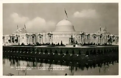AK / Ansichtskarte Anvers_Antwerpen De Engelsche Afdeelinc Anvers Antwerpen