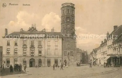 AK / Ansichtskarte Meenen Stadhuis Meenen
