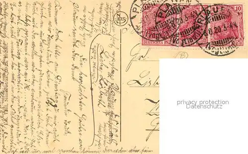 AK / Ansichtskarte Leuven De Statiestraat naar de Statie uit Leuven