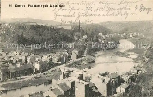 AK / Ansichtskarte Esneux Panorama pris des Roches Esneux