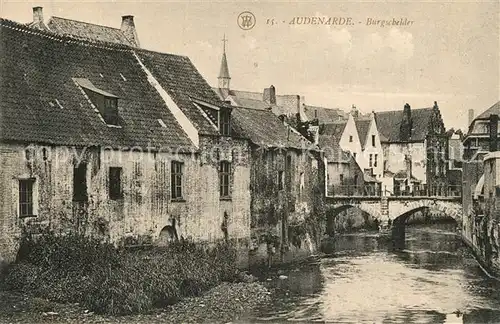 AK / Ansichtskarte Audenarde Burgschelder Audenarde