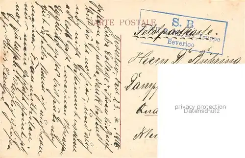 AK / Ansichtskarte Beverloo Camp de Beverloo Offiziersmesse Beverloo