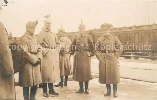 AK / Ansichtskarte Brest_Weissrussland WK1 Erzherzog Friedrich Uth ?rtzen  Fortm?ller Schaumberg  Foto Bahnhof  Brest_Weissrussland