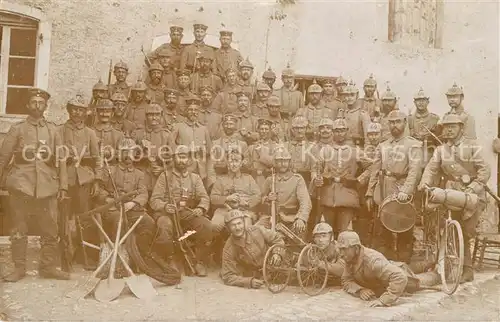 AK / Ansichtskarte 060_Regiment_IR_060_Infanterie _Wissembourg Gruppenfoto 