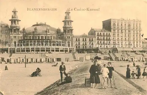 AK / Ansichtskarte Blankenberge Le Casino Kursaal Blankenberge