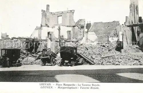 AK / Ansichtskarte Leuven Margaretaplaats Taverne Royale Leuven