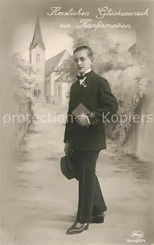 AK / Ansichtskarte Konfirmation Foto Amag Nr. 68480 4 