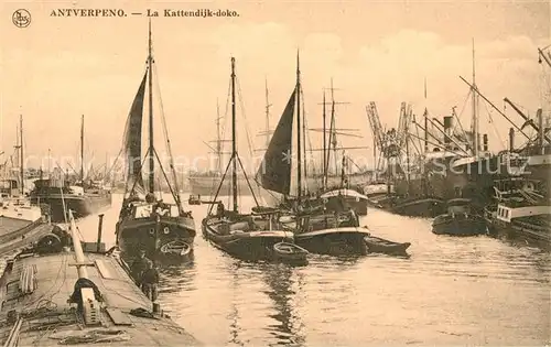 AK / Ansichtskarte Antverpeno La Kattendijk doko Hafen Serie 3 No. 26 