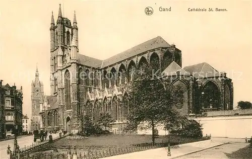 AK / Ansichtskarte Gand_Belgien Cathedrale Saint Bavon Gand Belgien