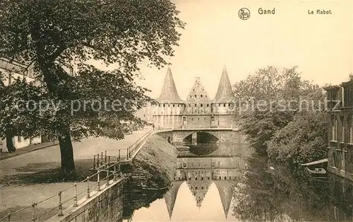 AK / Ansichtskarte Gand_Belgien Le Rabot Gand Belgien