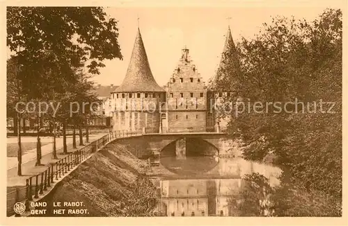 AK / Ansichtskarte Gand_Belgien Le Rabot Gand Belgien