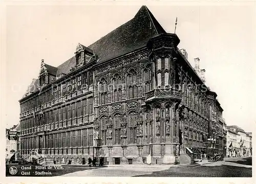 AK / Ansichtskarte Gand_Belgien Hotel de Ville Gand Belgien